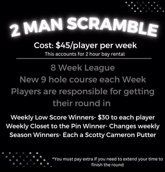 2 Man Scramble League